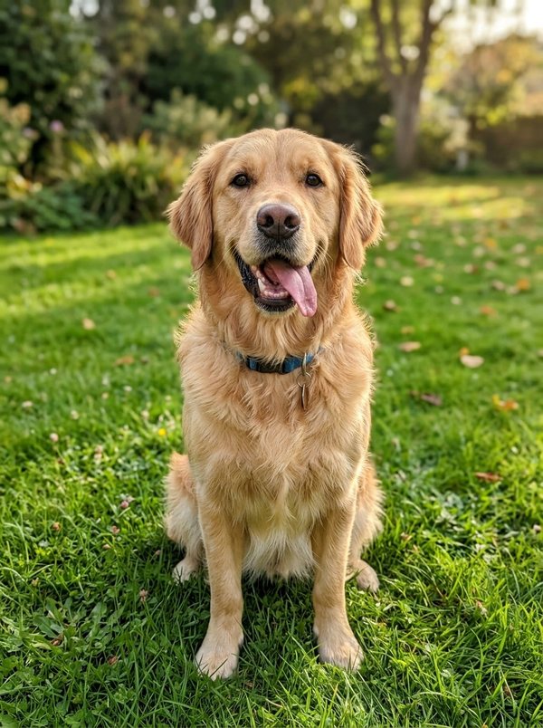 Original photo of a dog