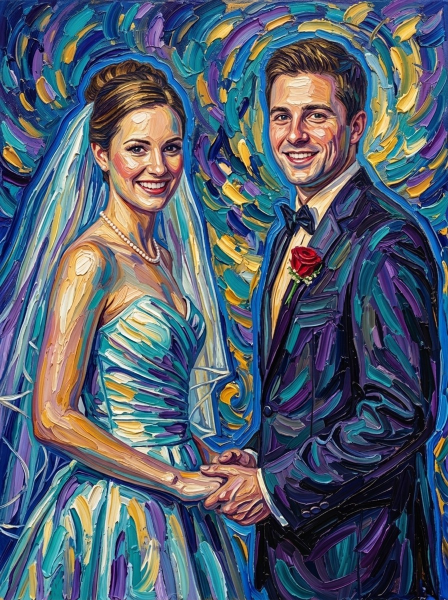 Starry Portrait example artwork