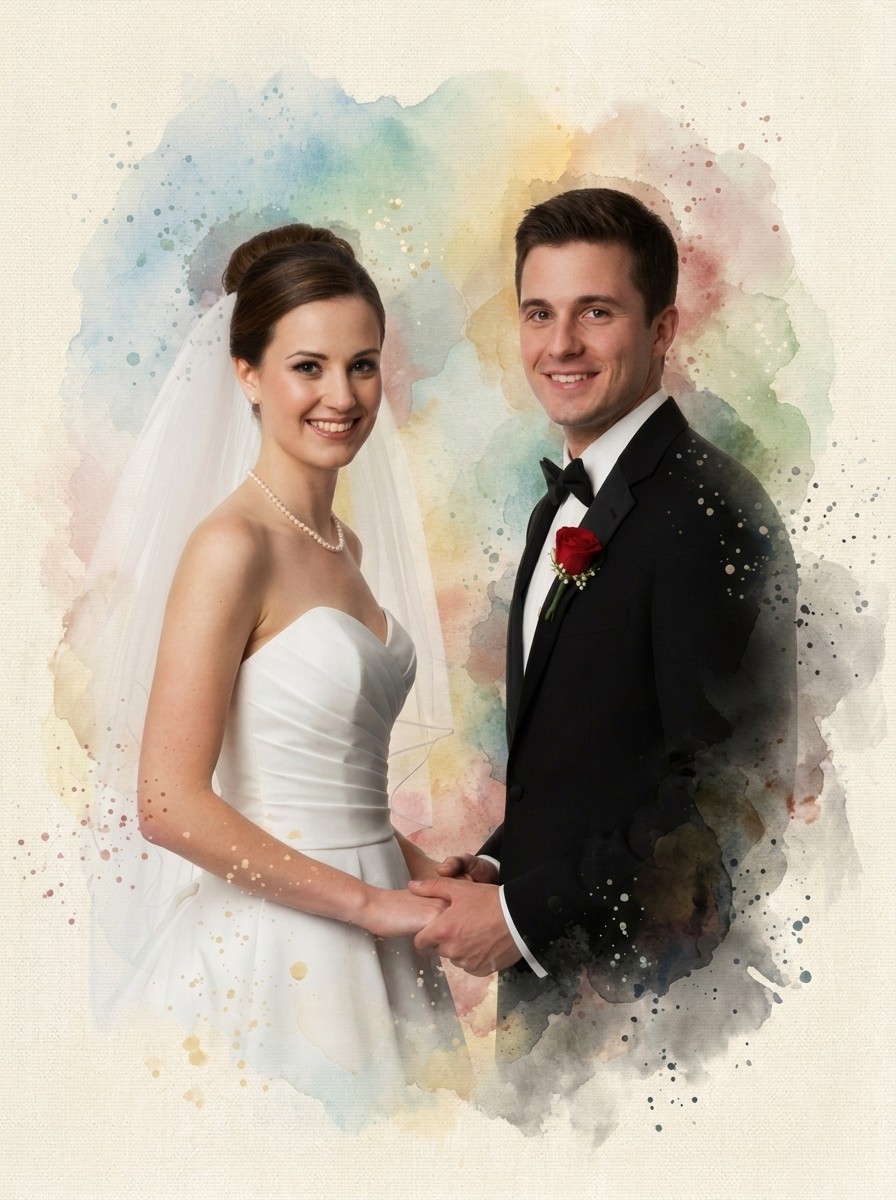 Watercolor Portrait example artwork